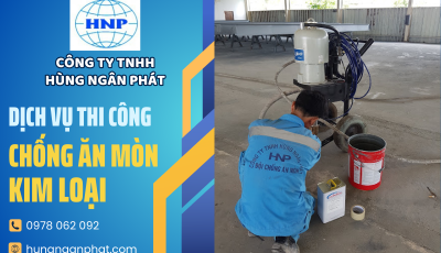 Thi công chống ăn mòn kim loại - Giải pháp bảo vệ các kết cấu cơ khí