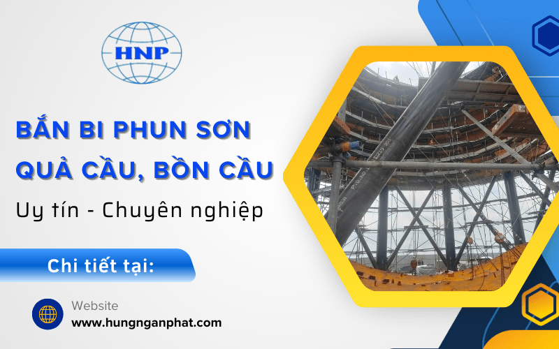 bắn bi phun sơn bồn cầu