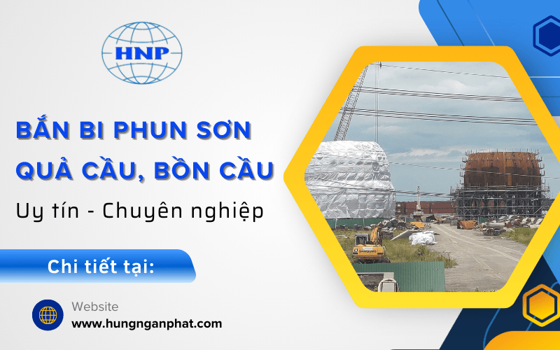 bắn bi phun sơn bồn cầu